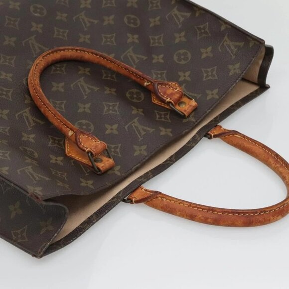 LOUIS VUITTON Monogram Sac Plat Hand Bag - Picture 6 of 16